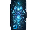 Zodiac Cancer iPhone 14 Pro Max Flip Wallet Case - $19.90