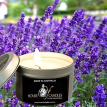 Lavender &amp; Citronella Eco Soy Wax Scented Tin Candles Vegan Friendly Hand Poured - £11.98 GBP+