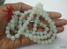 Quartz Beads Necklace Quartz Beads mala japa mala Prayer Mala - $78.21