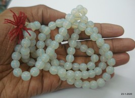 Quartz Beads Necklace Quartz Beads mala japa mala Prayer Mala - £58.77 GBP