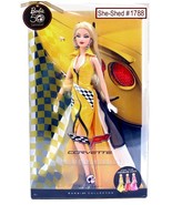 Yellow Corvette Barbie Doll Model Muse Americas Favorites Collection NIB... - £71.07 GBP