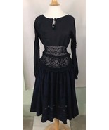 Anthropologie Peasant Lace Midi Dress by Place Nationale $598 Sz M - NWT  - £112.85 GBP