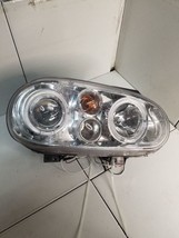Passenger Headlight With Fog Lamps Chrome Background Fits 02-05 GOLF 289159 - £51.98 GBP