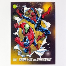 Marvel Impel 1992 Spider-Man and Sleepwalker Team-Ups Card 95 Series 3 MCU - £1.56 GBP
