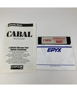 CABAL - Commodore 64/128 Computer Capcom Software Video Game 5.25&quot; Flopp... - £47.56 GBP