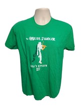 The Mean Fiddler Hells Kitchen NYC Adult Medium Green TShirt - £11.67 GBP