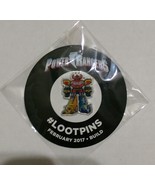 Loot Crate Power Rangers Pin February 2017 Build New in Bag - £7.86 GBP