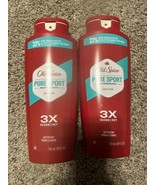 2 Old Spice High Endurance Pure Sport Body Wash for Men 24 oz - $25.62 CAD