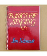 Basics of Singing by Jan Schmidt Schirmer Books 1993 Spiral Bound - $165.52 MXN