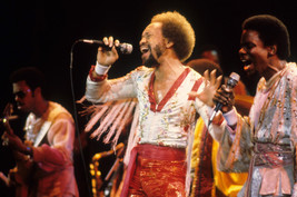 Earth, Wind & Fire in Concert Maurice White and group singing 18x24 Poster - $23.99