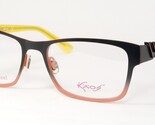 KaOS KK325 3 Noir Grad Pêche/Orange Unique Rare Lunettes 53-17-138 Allem... - $155.32