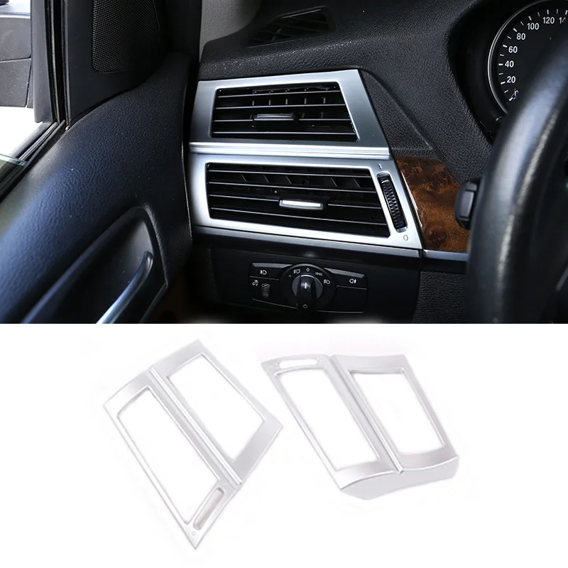 For  X5 E70 07-13 &amp; X6 E71 08-14 Chrome ABS Car Center Side Air Conditio... - $115.24