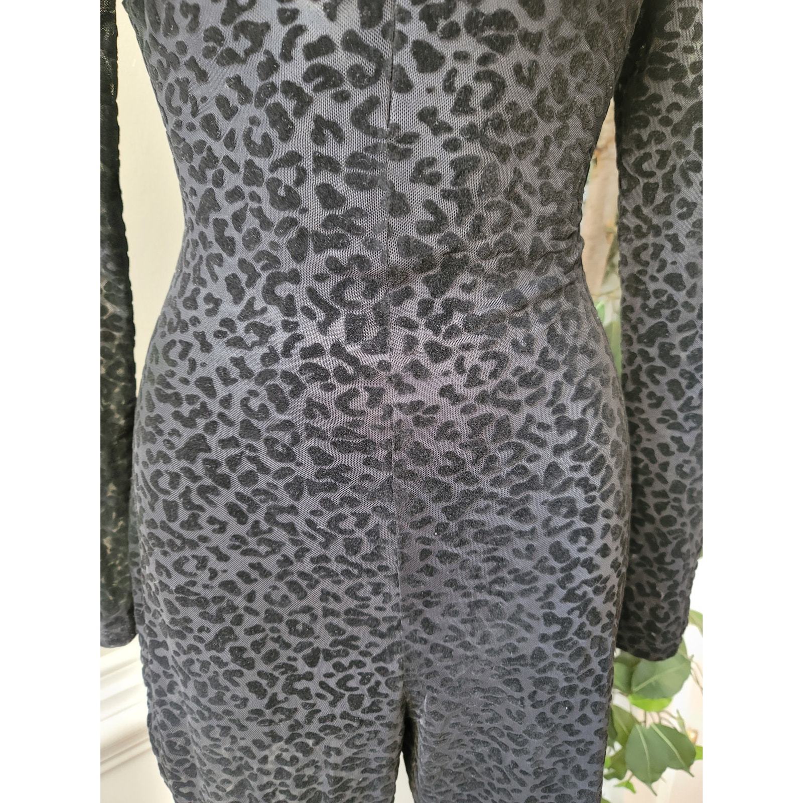 Lane Bryant Jumpsuit Women Size S Brown Metallic Wide Leg Long Sleeve Belted Item image 6