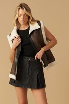 In Another Life Leather Vest - $77.70