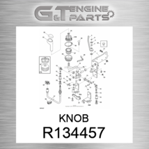 R134457 Knob Fits John Deere (New Oem) - £62.45 GBP