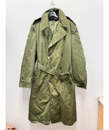 1950s Korean War US Military Wool lined Overcoat Belted Trench Coat - Me... - $2,043.80 MXN