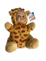 Toy Works Baby Face Collection Giraffe Costume Baby Doll Plush - £27.24 GBP
