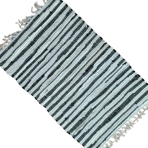 Cotton rag rug, Gray Black - £83.02 GBP