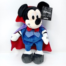 NWT Walt Disney Halloween Mickey Mouse Vampire Chewy Plush Squeaky Dog Toy - £14.29 GBP