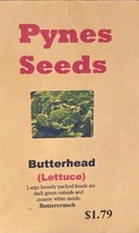 SEPT Buttercrunch Butterhead Lettuce Seeds Over 400 Seeds - $5.88