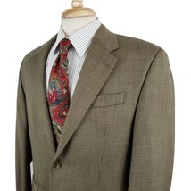 Chaps Ralph Lauren Earth Tone Weave Sport Coat Jacket 40R Wool Two Butto... - $31.99