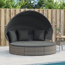  Outdoor Lounge Bed Grey, Dark Grey - $706.49