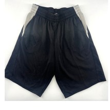 Athletic Works Shorts Youth Boys Extra Large Black Gray Basketball Schoo... - $5.00