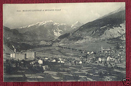 Postcard France Modane Alps Mountains View - £11.80 GBP