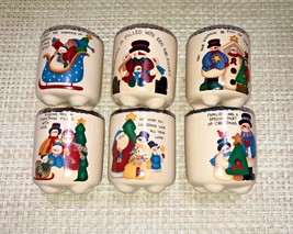 CMI/Henton Christmas/Snowmen Votive Candle Holders - Set of 6 - $9.99