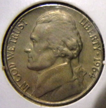1964 Jefferson Nickel - Uncirculated - £1.98 GBP