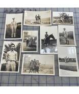 Lot Of Photographs 1930s Soldiers Military Panama Canal Zone - $21.30 CAD