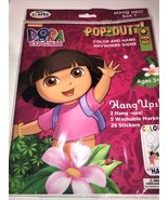 Lot Of 13Nickelodeon Dora The Explorer Pop Coloring Boards Stickers Bag ... - £17.20 GBP