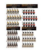 The Napoleonic Wars Russian Empire Army Custom 64 Minifigure Collection - $25.89+