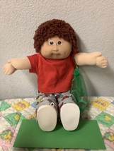 Vintage Cabbage Patch Kid Harder To Find Head Mold #9 Auburn Hair P Factory 1985 - £143.88 GBP