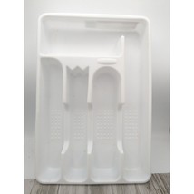 Rubbermaid White Silverware Tray Flatware Utensil Hold Drawer Organizer 2919 - £9.69 GBP