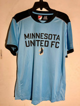 Adidas MLS Jersey Minnesota United FC Team Light Blue sz M - $239.67 MXN