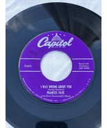 Frances Faye - Sometimes I&#39;m Happy / I Was Wrong About You - (Capitol 45... - $14.14 CAD