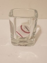 Houston Astros Shot Glass Square Baseball MLB - $10.95