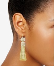 INC International Concepts Gold-Tone Imitation Pearl &amp; Tassel Drop Earrings - $7.92