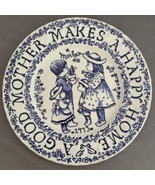 A Good Mother Makes A Happy Home Crownford China Co Norma Sherman Englan... - $4.00