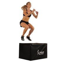 Sunny Health &amp; Fitness No. 085 3-in-1 Weighted Pro-Plyo Box - £157.79 GBP