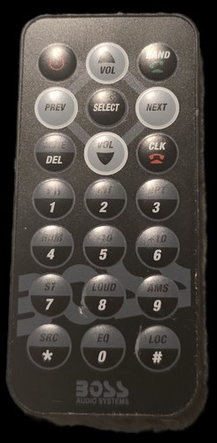 BOSS Audio Systems MR632UAB Bluetooth Stereo OEM Replacement Remote Cont... - $17.00