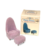 Ideal Petite Princess Fantasy #4412-3 Velvet Occasional Chair & Ottoman ... - €21,04 EUR Ideal Petite Princess Fantasy #4412-3 Velvet Occasional Chair & Ottoman ... - €21,04 EUR