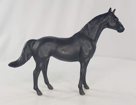 Breyer Horse Stablemates Silky Sullivan Black Doctor&#39;s Buggy #5986 G1 - £21.61 GBP