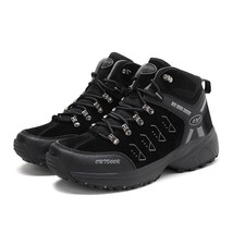 Light Weight Fashion Ankle Boots Winter Trekking Men Mountain Black Outdoor Boot - $71.05