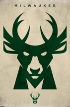 97 Milwaukee Bucks 12x8in Metal Sign NBA Basketball Wall Decor - $34.84 CAD