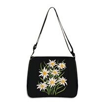 Edelweiss / Irises Flower Print  Bag Daisy  Women Handbag Casual Tote Bags Phone - £49.53 GBP