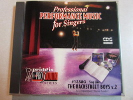 Sing Like The Backstreet Boys V.2 Instrumental Tracks Reference Vocal Karaoke Cd - £2.29 GBP