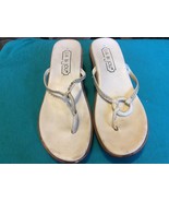 LIA BIJOU WOMENS WHITE SANDALS SIZE 39 (US SIZE 9) - Pre Owned - Free Sh... - $366.64 MXN