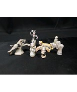 1930s 1940s Circus Birthday Cake Toppers Bisque Porcelain Japan 7 Pieces - €25,51 EUR